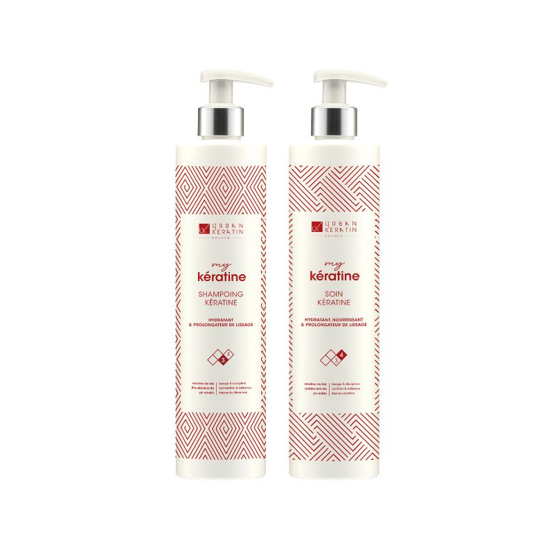 Duo shampoo en verzorging met keratine Urban Keratin