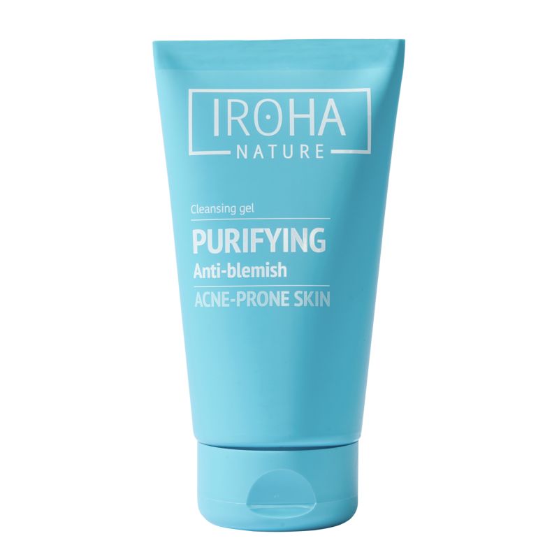 Gel Reinigende en Zuiverende Anti-Onzuiverheden-Acne Iroha 150ml