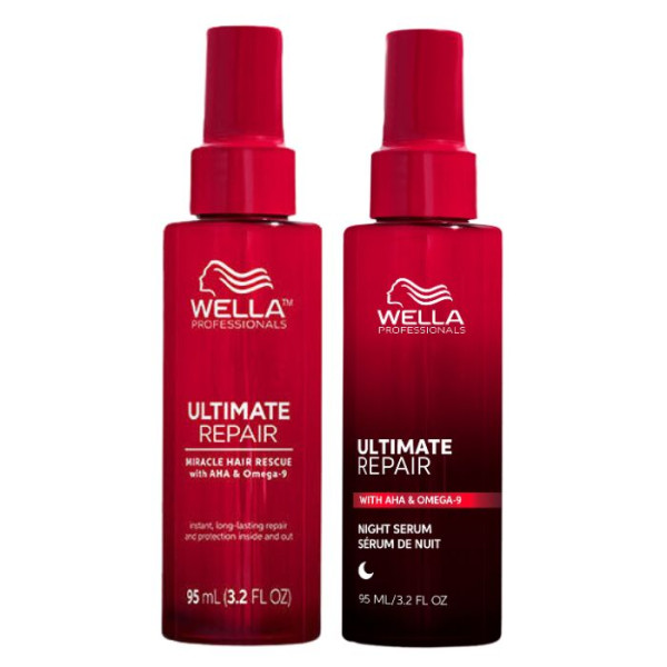 Embalagem de soro Ultimate Repair Wella 95 ML Embalagem de soro Ultimate Repair Wella 95 ML