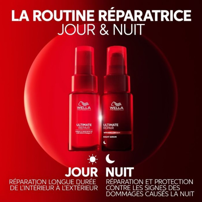 Embalagem de soro Ultimate Repair Wella 95 ML