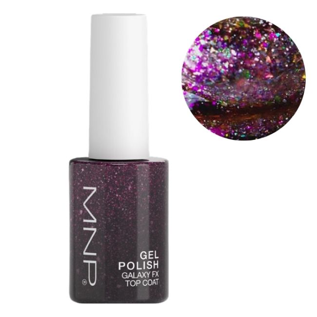 Esmalte semipermanente Galaxy fx top coat 804 jupiter MNP 14ml