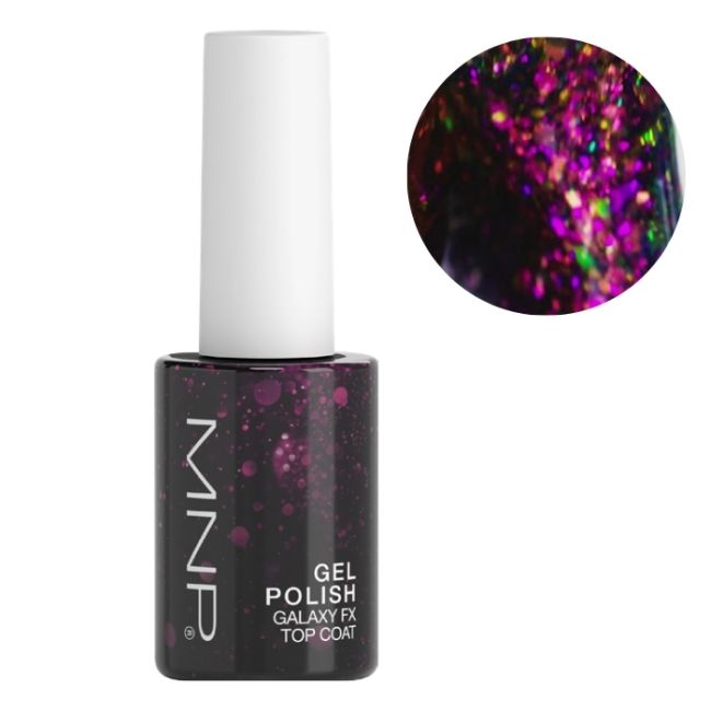 Verniz semi-permanente Galaxy fx top coat 806 spectra MNP 14ml