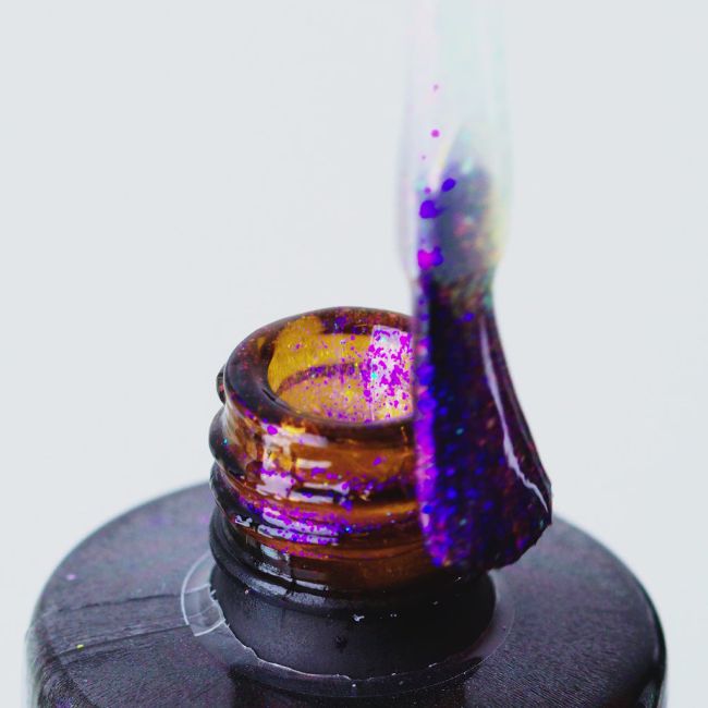 Vernis semi-permanent Galaxy fx top coat 809 meteoriet MNP 14 ml