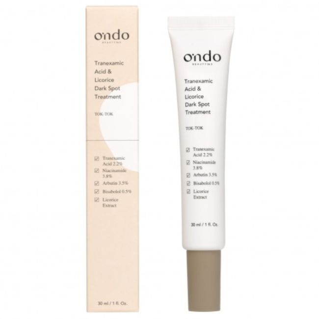Anti-vlekken behandeling Tranexaminezuur & Zoethout Ondo Beauty 30ml