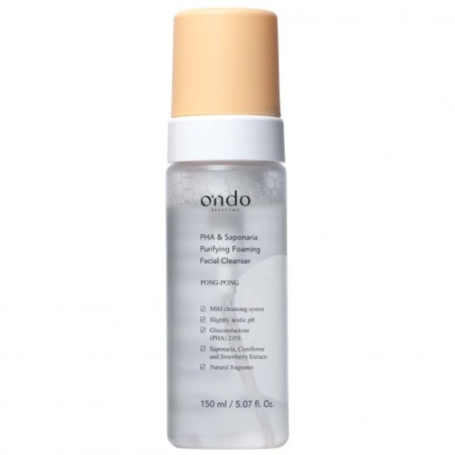 Limpeza espumante PHA & Saporia Ondo Beauty 150ml