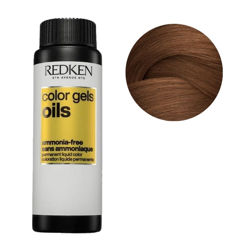 Colorazione senza ammoniaca 8WG Golden Apricot Color Gel Oils Redken 60ML