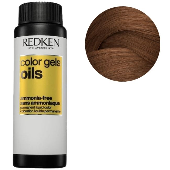Colorazione senza ammoniaca 8WG Golden Apricot Color Gel Oils Redken 60ML