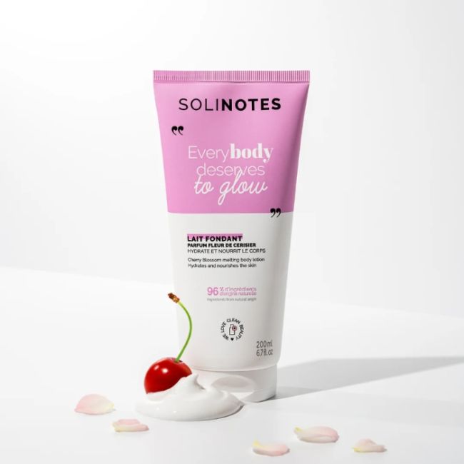 Lichaamsmelk Verfrissend Kersenbloesem Solinotes 200ml