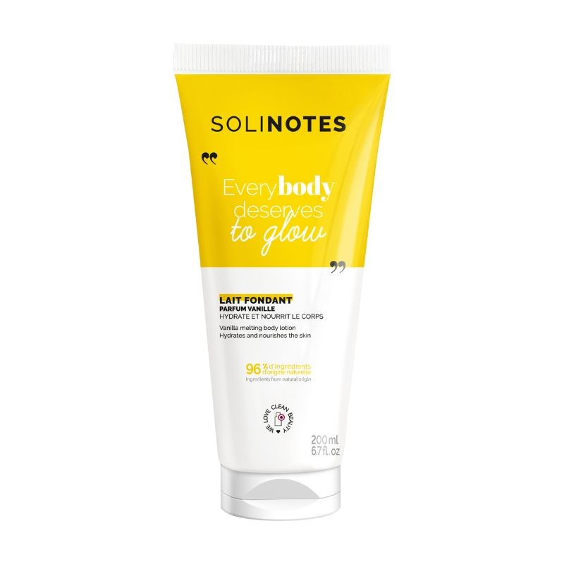 Lichaamsmelk Verzachtende vanille Solinotes 200ml
