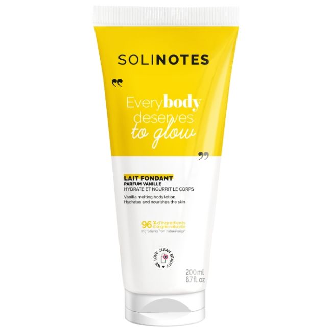 Lait Corporal Fundente Relaxante Baunilha Solinotes 200ml