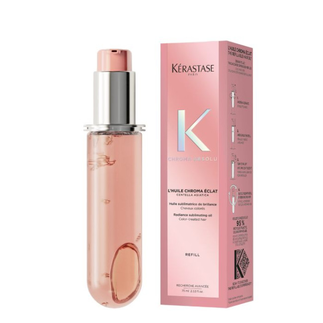 Chroma Glans Olie Chroma Absolu Navulling Kérastase 75ml