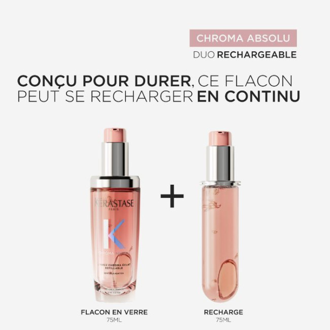 Chroma Glans Olie Chroma Absolu Navulling Kérastase 75ml