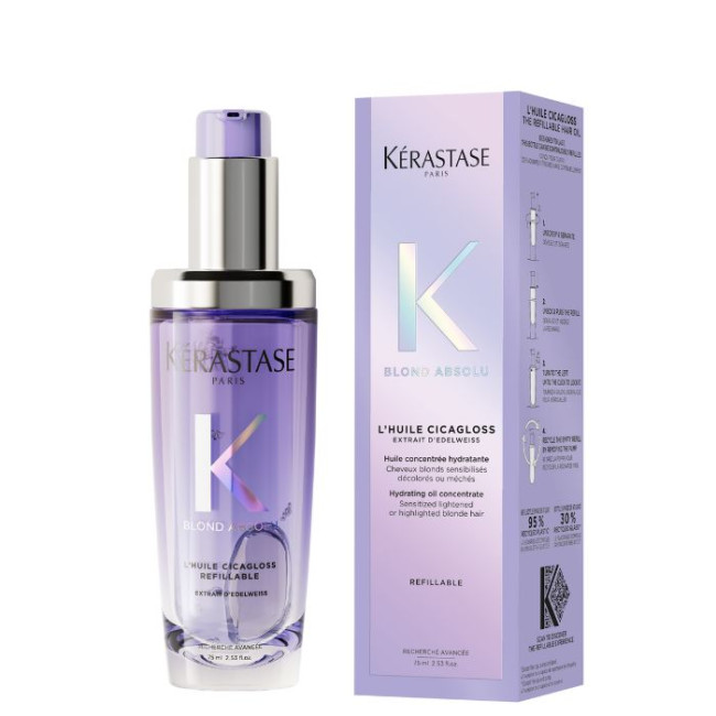 Huile Cicagloss Blond Absolu navulbaar Kérastase 75ml