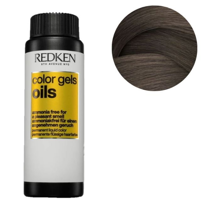6AB Azurite Color Gels Oils Redken 60ML Ammonia Free Hair Color