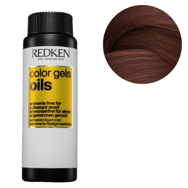 Kleur zonder ammoniak 6BC Sumac Color Gels Oils Redken 60ML