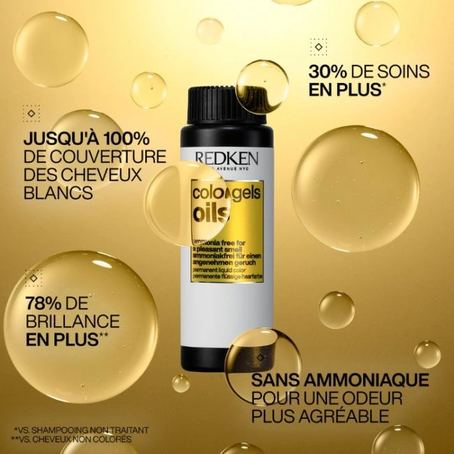 Farbe ohne Ammoniak 6N Marokkanischer Sand Farbgelöle Redken 60ML
