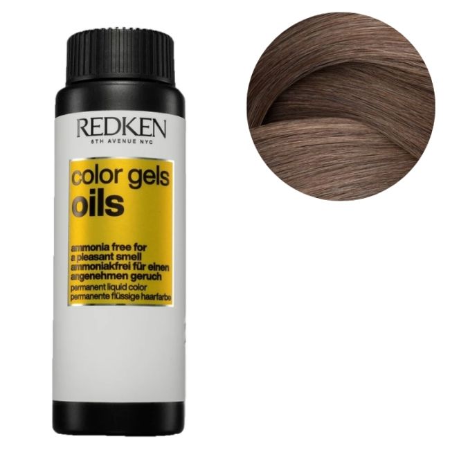Kleur zonder ammoniak 7NCH smeltkleur Gels Oils Redken 60ML