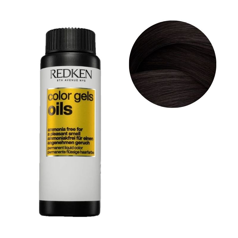 Coloração sem amônia 1NN french toast Color Gels Oils Redken 60ML