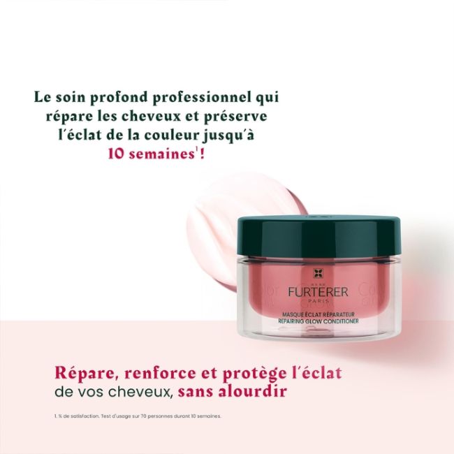 Masque éclat reparador Color Glow René Furterer 250 ml