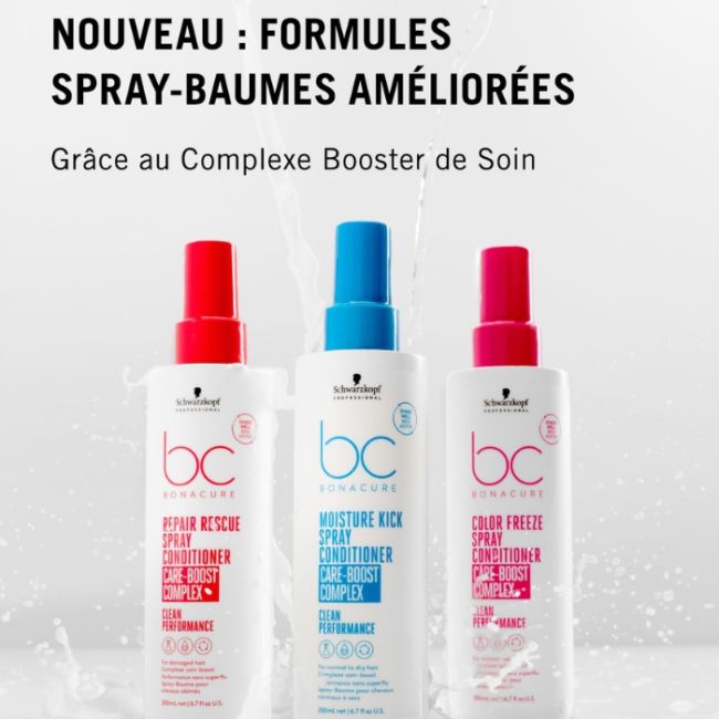Spray-Balsam Bonacure Clean Repair Rescue Schwarzkopf 400ml