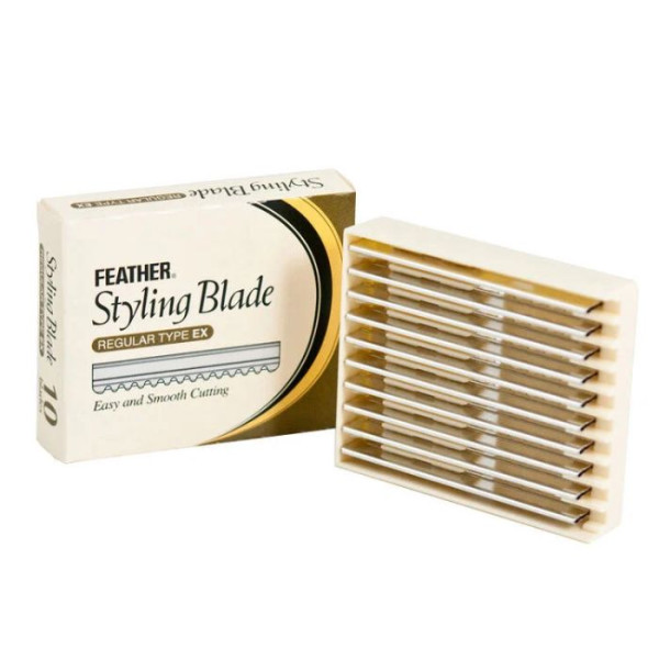 Pakket van 10 Feather Styling Blades Pakket van 10 Feather Styling Blades