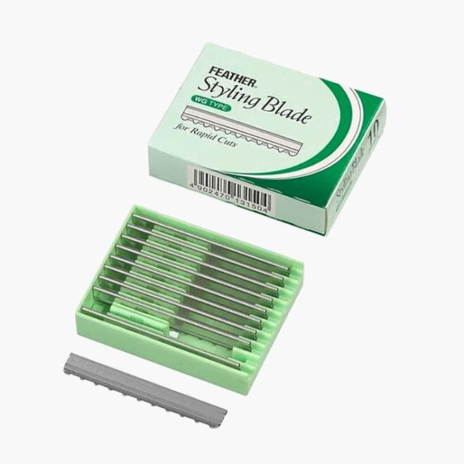 Pakket 10 Feather WG Type Bladen