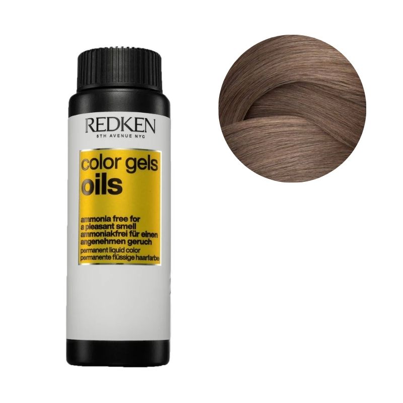 Coloración sin amoníaco 7NW Color Gels Oils Redken 60ML