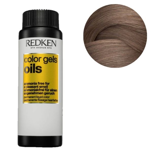 Coloración sin amoníaco 7NW Color Gels Oils Redken 60ML