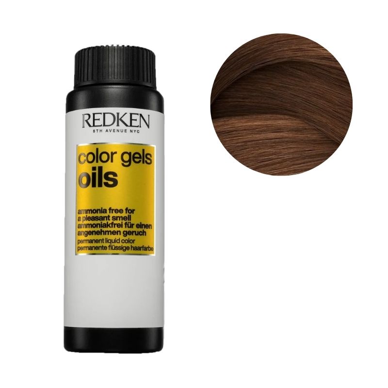 Kleur zonder ammoniak 5GB Color Gels Oils Redken 60ML