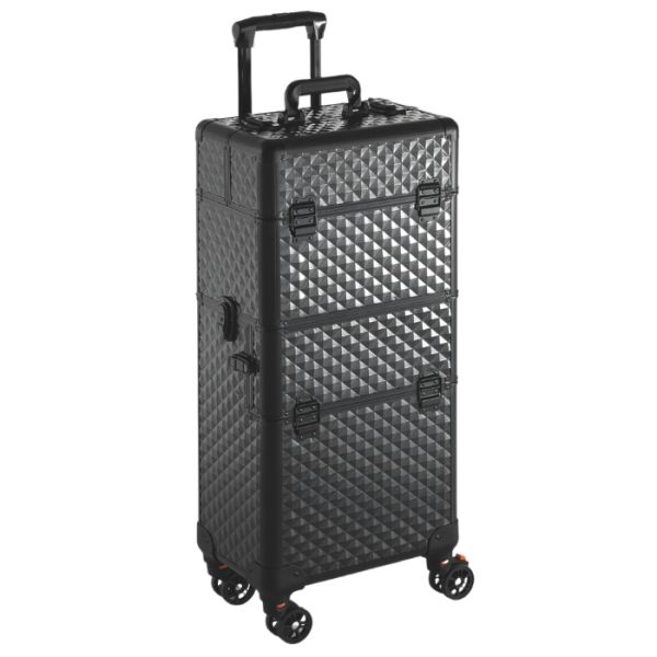 Koffer trolley hard zwart NICA Xanitalia Pro Koffer trolley hard zwart NICA Xanitalia Pro