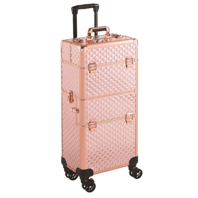 Hardcase trolley koffer roze NICA Xanitalia Pro