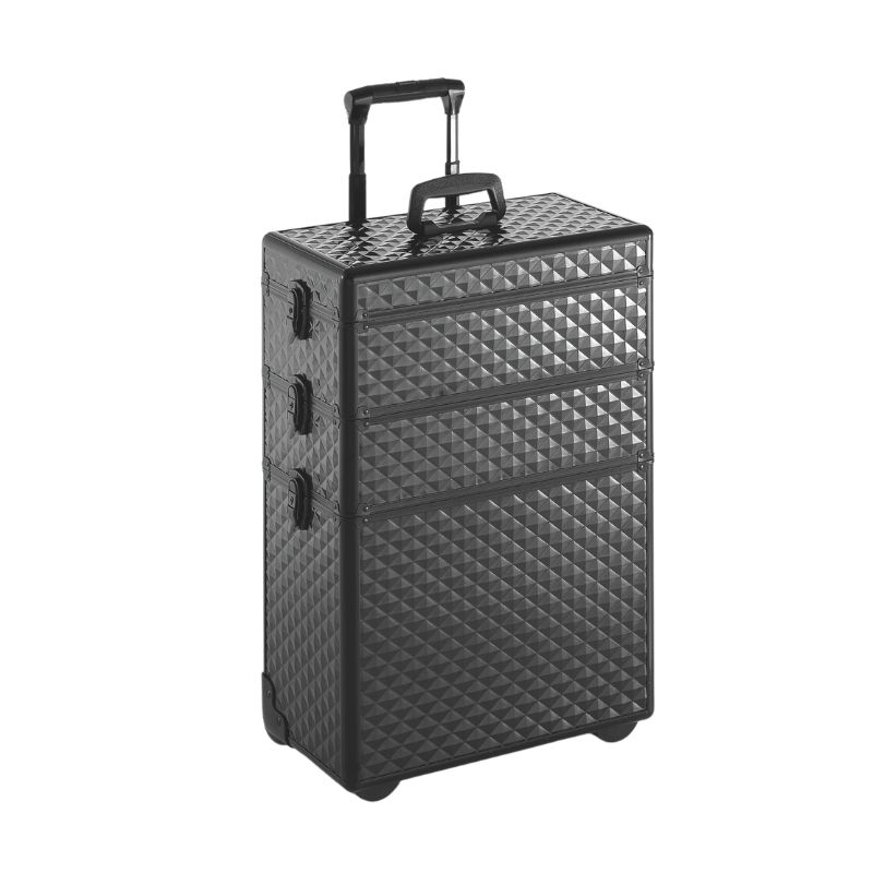 Valise trolley rigide zwart STAGE X Xanitalia Pro