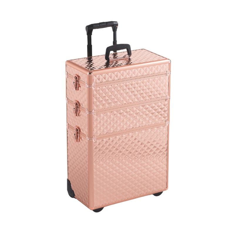 Harde roze trolleykoffer STAGE X Xanitalia Pro