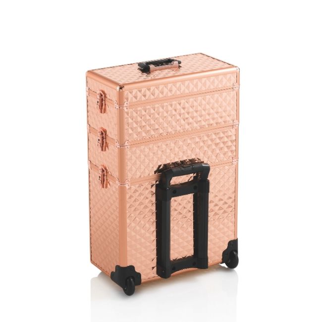 Harde roze trolleykoffer STAGE X Xanitalia Pro