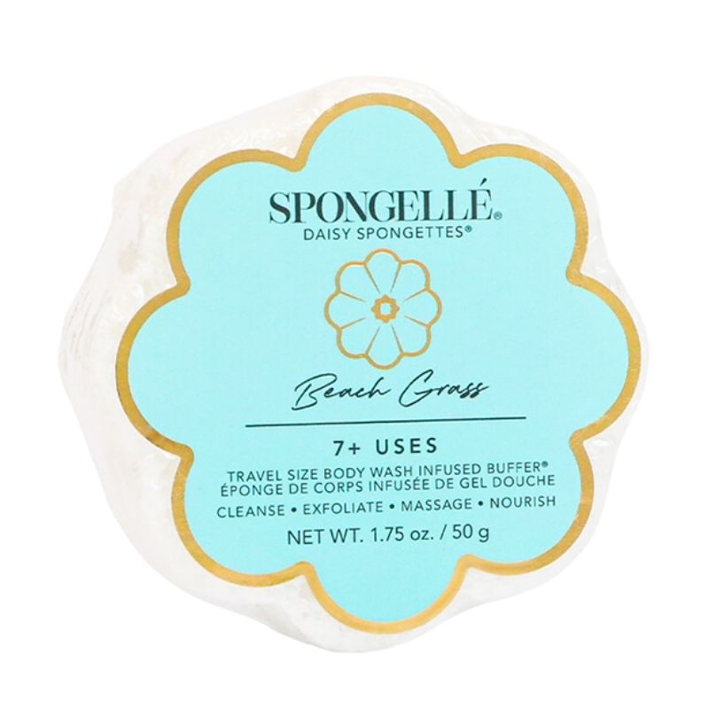 Mini infused sponge Spongette travel beach herb (7+ uses) Spongellé 50g
