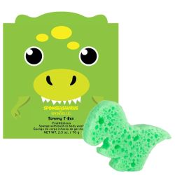 Esponja infusa crianças dinossauros tommy t-rex (12+ utilizações) Spongellé 70g