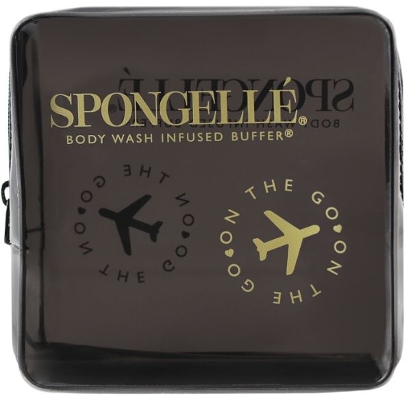 Zwarte reisset met spons Spongellé Zwarte reisset met spons Spongellé