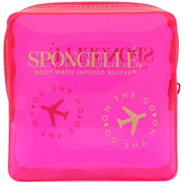 Trousse de viagem em esponja rosa Spongellé Trousse de viagem em esponja rosa Spongellé