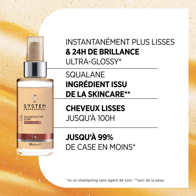Huile Reconstructive Elixir L4 LuxeOil System Professional 100 ML