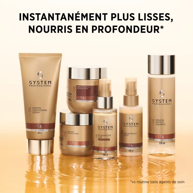Conditionneur protecteur de kératine L2 System Professional LuxeOil 1L