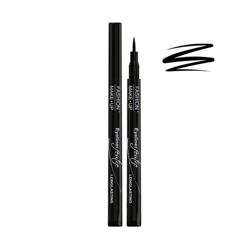 Eyeliner feltro de longa duração n°01 preto Fashion Make Up