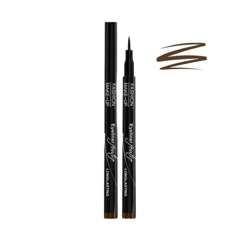 Eyeliner vilt lange houdbaarheid nr. 02 bruin Fashion Make Up