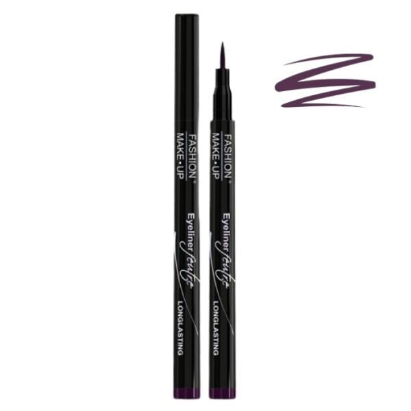 Eyeliner feltro de longa duração n°04 violeta Fashion Make Up Eyeliner feltro de longa duração n°04 violeta Fashion Make Up