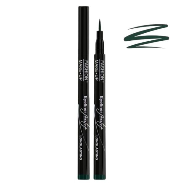 Eyeliner feltro de longa duração n°05 verde Fashion Make Up Eyeliner feltro de longa duração n°05 verde Fashion Make Up