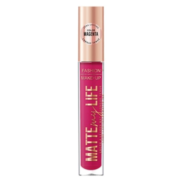 Rouge à lèvre líquido mate Matte My Life n°03 Magenta Fashion Make Up Rouge à lèvre líquido mate Matte My Life n°03 Magenta Fashion Make Up