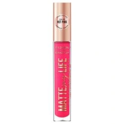 Rossetto liquido opaco Matte My Life n°04 Hot Pink Fashion Make Up