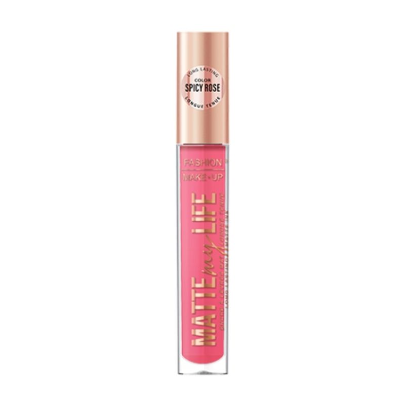 Liquid matte lipstick Matte My Life nr. 07 Spicy Rose Fashion Make Up