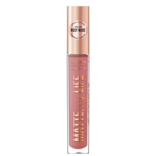 Matte My Life Lippenstift n°08 Rosy Nude Fashion Make Up Matte My Life Lippenstift n°08 Rosy Nude Fashion Make Up