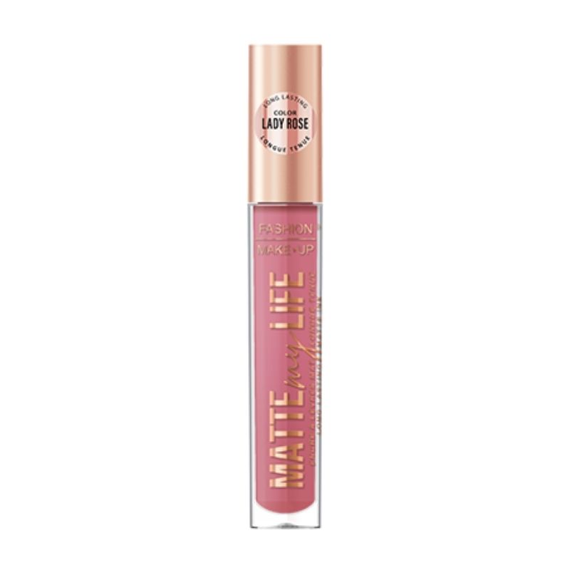 Rouge à lèvre líquido matte Matte My Life n°09 Lady Rose Fashion Make Up