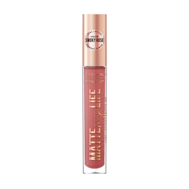 Rouge à lèvre líquido mate Matte My Life n°10 Smoky rose Fashion Make Up